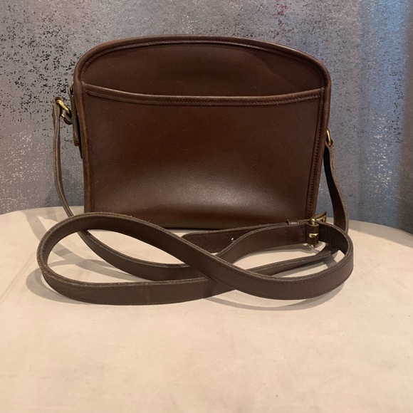 Coach Handbags - Classic Coach long shoulder/crossbody brown purse